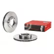 Jeu de 2 disques de frein avant BREMBO 09.5017.10 - Visuel 1