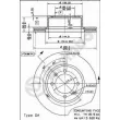 Jeu de 2 disques de frein avant BREMBO 09.5034.20 - Visuel 2