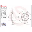 Jeu de 2 disques de frein avant BREMBO 09.5036.14 - Visuel 2