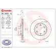 Jeu de 2 disques de frein avant BREMBO 09.5055.10 - Visuel 2