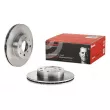 Jeu de 2 disques de frein avant BREMBO 09.5101.10 - Visuel 1