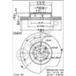 Jeu de 2 disques de frein avant BREMBO 09.5124.10 - Visuel 2