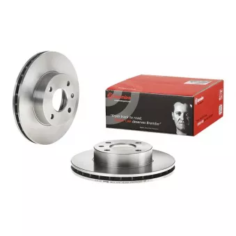 Jeu de 2 disques de frein avant BREMBO 09.5134.10