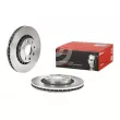 Jeu de 2 disques de frein avant BREMBO 09.5148.24 - Visuel 1