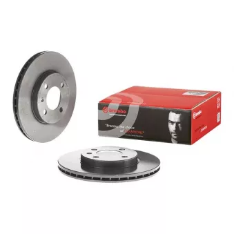 Jeu de 2 disques de frein avant BREMBO 09.5166.11