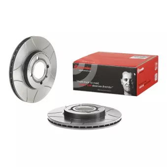 Jeu de 2 disques de frein avant BREMBO 09.5166.75