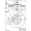 Jeu de 2 disques de frein avant BREMBO 09.5180.10 - Visuel 2