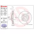 Jeu de 2 disques de frein avant BREMBO 09.5180.41 - Visuel 2