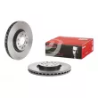 Jeu de 2 disques de frein avant BREMBO 09.5180.41 - Visuel 1