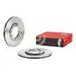 Jeu de 2 disques de frein avant BREMBO 09.5194.10 - Visuel 1