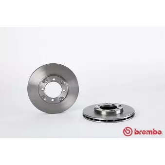 Jeu de 2 disques de frein avant BREMBO 09.5214.10