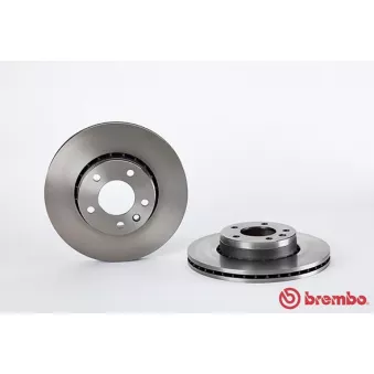 Jeu de 2 disques de frein avant BREMBO 09.5220.10