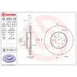 Jeu de 2 disques de frein avant BREMBO 09.5254.21 - Visuel 2