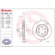 Jeu de 2 disques de frein avant BREMBO 09.5255.10 - Visuel 2