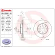 Jeu de 2 disques de frein avant BREMBO 09.5285.11 - Visuel 2