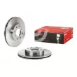 Jeu de 2 disques de frein avant BREMBO 09.5285.11 - Visuel 1