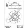 Jeu de 2 disques de frein avant BREMBO 09.5285.75 - Visuel 2