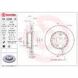 Jeu de 2 disques de frein avant BREMBO 09.5296.10 - Visuel 2