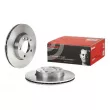 Jeu de 2 disques de frein avant BREMBO 09.5390.34 - Visuel 1