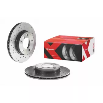 Jeu de 2 disques de frein avant BREMBO 09.5390.3X