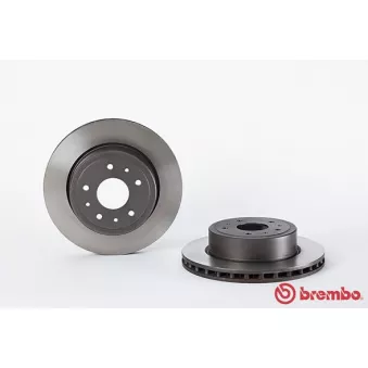Jeu de 2 disques de frein arrière BREMBO 09.5395.10