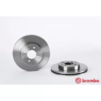 Jeu de 2 disques de frein avant BREMBO 09.5457.10