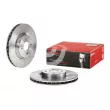 Jeu de 2 disques de frein avant BREMBO 09.5486.50 - Visuel 1