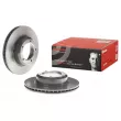 Jeu de 2 disques de frein avant BREMBO 09.5488.11 - Visuel 1