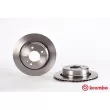 Jeu de 2 disques de frein arrière BREMBO 09.5506.10 - Visuel 1