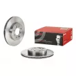 Jeu de 2 disques de frein avant BREMBO 09.5509.14 - Visuel 1