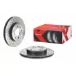 Jeu de 2 disques de frein avant BREMBO 09.5509.1X - Visuel 1