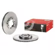 Jeu de 2 disques de frein avant BREMBO 09.5577.10 - Visuel 1