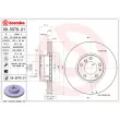 Jeu de 2 disques de frein avant BREMBO 09.5579.21 - Visuel 2