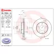 Jeu de 2 disques de frein avant BREMBO 09.5584.11 - Visuel 2