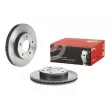 Jeu de 2 disques de frein avant BREMBO 09.5584.11 - Visuel 1