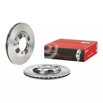 Jeu de 2 disques de frein avant BREMBO 09.5587.10