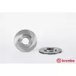 Jeu de 2 disques de frein avant BREMBO 09.5615.10 - Visuel 1