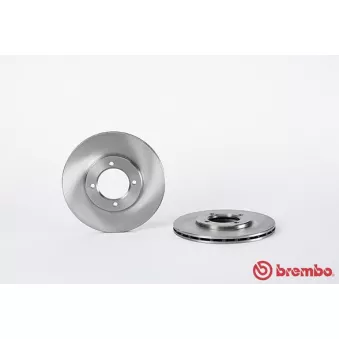 Jeu de 2 disques de frein avant BREMBO 09.5615.10