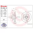 Jeu de 2 disques de frein avant BREMBO 09.5630.10 - Visuel 2