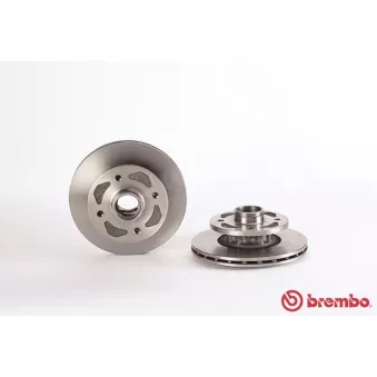 Jeu de 2 disques de frein avant BREMBO 09.5630.10