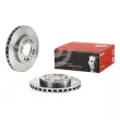 Jeu de 2 disques de frein avant BREMBO 09.5640.30 - Visuel 1