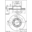 Jeu de 2 disques de frein avant BREMBO 09.5652.20 - Visuel 2