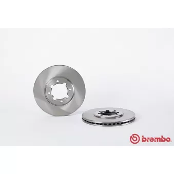 Jeu de 2 disques de frein avant BREMBO 09.5668.10