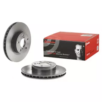 Jeu de 2 disques de frein avant BREMBO 09.5673.11