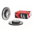 Jeu de 2 disques de frein avant BREMBO 09.5673.1X - Visuel 1