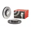 Jeu de 2 disques de frein avant BREMBO 09.5674.21 - Visuel 1