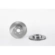 Jeu de 2 disques de frein avant BREMBO 09.5676.10 - Visuel 1