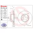 Jeu de 2 disques de frein avant BREMBO 09.5704.20 - Visuel 2