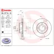 Jeu de 2 disques de frein avant BREMBO 09.5710.10 - Visuel 2