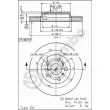 Jeu de 2 disques de frein avant BREMBO 09.5712.10 - Visuel 2